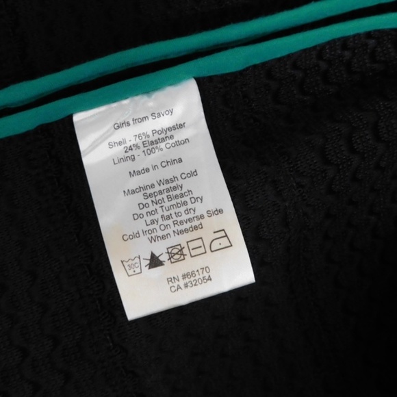 Anthropologie GIRLS FROM SAVOY Black Ponte Bell Skirt Mini Preppy X-Small Small - Picture 14 of 16